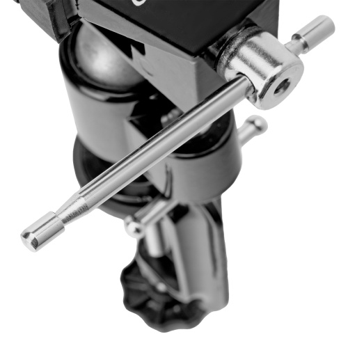 Тиски настольные, многофункциональные, сменная насадка, хомут для дрели, шарнирный механизм, 70 мм Matrix по ценам производителя в Уфе с доставкой по всей России