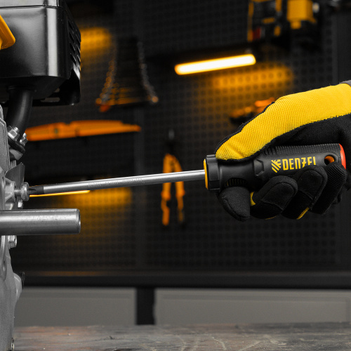 Отвертка, PH3х150 мм, S2, 3к рукоятка Denzel по ценам производителя в Уфе с доставкой по всей России