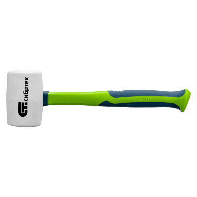 Киянка резиновая, 680 г, белая резина, фибергласовая рукоятка Сибртех по ценам производителя в Уфе с доставкой по всей России