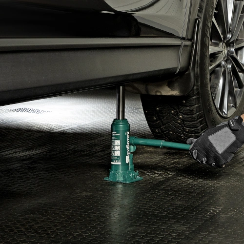 Домкрат гидравлический бутылочный, 3 т, 180-320 мм, в пласт. кейсе Сибртех купить в Москве с доставкой по всей России | ProtosMarket.ru