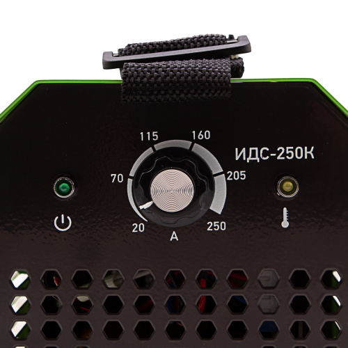 Инверторный аппарат дуговой сварки ИДС-250K, 250 А, ПВ 80%, диаметр электрода 1,6-5 мм Сибртех по ценам производителя в Уфе с доставкой по всей России