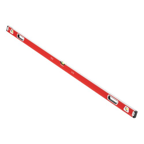 Уровень алюминиевый, магнит, фрезерованный, 3 глазка (1 зеркальный) двухкомпонентные рукоятки, 2000 мм Matrix по ценам производителя в Уфе с доставкой по всей России