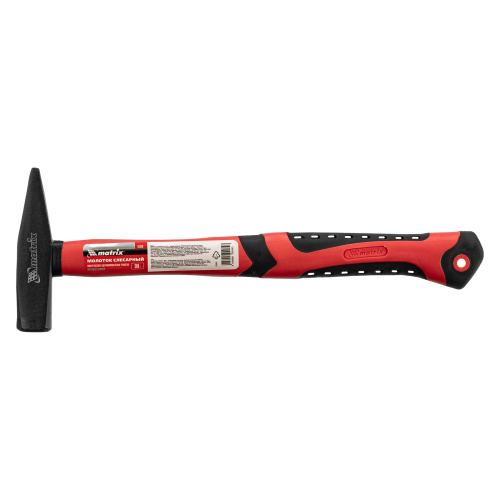 Молоток слесарный, 300 г, фибергласовая обрезиненная рукоятка Matrix по ценам производителя в Уфе с доставкой по всей России