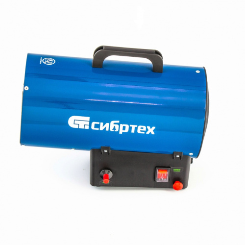 Газовая тепловая пушка СТГ-15, 15 кВт, 500 м3/ч, пропан-бутан Сибртех по ценам производителя в Уфе с доставкой по всей России