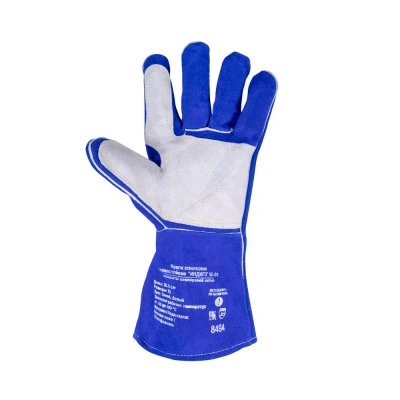 Краги спилковые термостойкие FOXWELD "ИНДИГО" КС-01 по ценам производителя в Уфе с доставкой по всей России