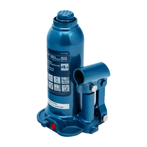 Домкрат гидравлический бутылочный, 4 т, h подъема 188-363 мм Stels по ценам производителя в Уфе с доставкой по всей России