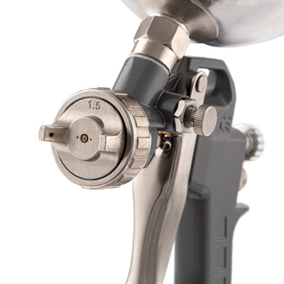 Краскораспылитель пневматический с верхним бачком V 1, 0 л, сопло D 1.2, 1.5 и 1.8 мм Matrix по ценам производителя в Уфе с доставкой по всей России