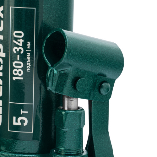 Домкрат гидравлический бутылочный, 5 т, 180-340 мм Сибртех по ценам производителя в Уфе с доставкой по всей России