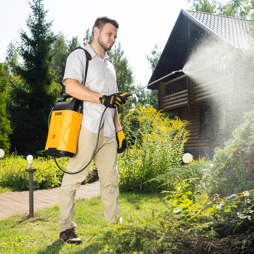 Опрыскиватель аккумуляторный D-8LI, 8 л, 12 В, 2 Ач Denzel по ценам производителя в Уфе с доставкой по всей России