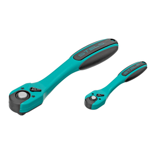 Набор инструментов, 1/2", 1/4", CrV, 12 гранные головки, пластиковый кейс, 76 предметов Stels по ценам производителя в Уфе с доставкой по всей России