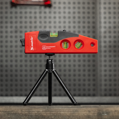 Лазерный уровень, 180 мм, 220 мм штатив, 4 глазка Matrix по ценам производителя в Уфе с доставкой по всей России
