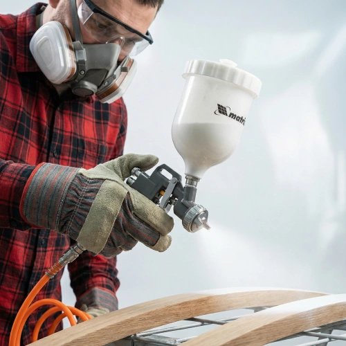 Набор пневмоинструмента, 5 предметов, быстросъемное соединение, краскораспылитель с верхним бачком Matrix по ценам производителя в Уфе с доставкой по всей России