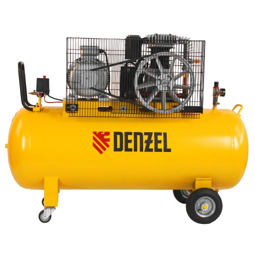 Компрессор воздушный, ременный привод BCI5500-T/270, 5.5 кВт, 270 литров, 850 л/мин Denzel по ценам производителя в Уфе с доставкой по всей России