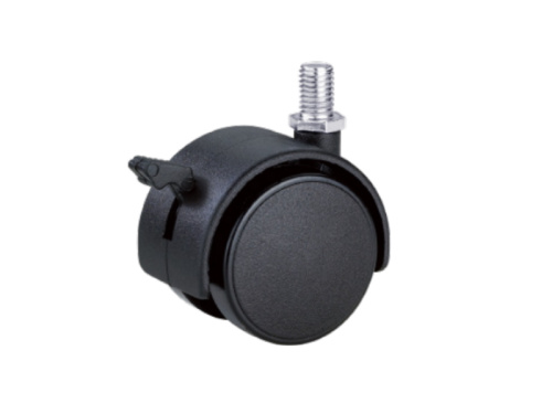 Колесо мебельное поворотное TWTB 40 40 мм с болтом и тормозом по ценам производителя в Уфе с доставкой по всей России