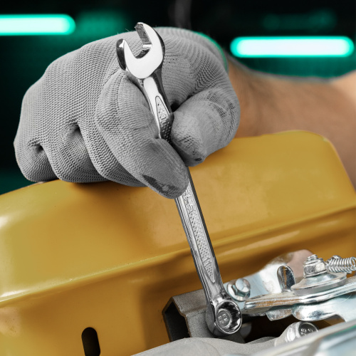 Ключ комбинированный, 11 мм, CrV, антислип Stels по ценам производителя в Уфе с доставкой по всей России