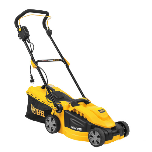 Газонокосилка электрическая GM-1600, 1600 Вт, ширина 36 см, 3 уровя, травосборник 35 л. Denzel по ценам производителя в Уфе с доставкой по всей России