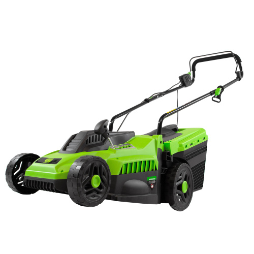 Газонокосилка электрическая L1500, 1500 Вт, ширина 33 см, 5 уровней, пластиковый травосборник 35 л Сибртех по ценам производителя в Уфе с доставкой по всей России