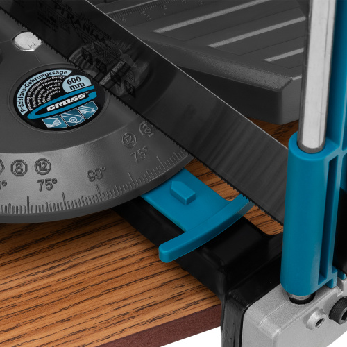 Стусло прецизионное, двухплоскостное, пила 600 мм, две прижимные струбцины, ограничительный упор Gross по ценам производителя в Уфе с доставкой по всей России