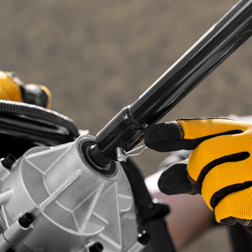 Шнек для грунта ER-150, диаметр 150 мм, длина 800 мм,соединение 20 мм, съемный нож Denzel по ценам производителя в Уфе с доставкой по всей России