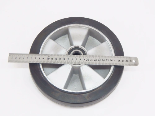 Колесо резиновое 250х50 мм с подшипником для тележек гидравлических HW по ценам производителя в Уфе с доставкой по всей России