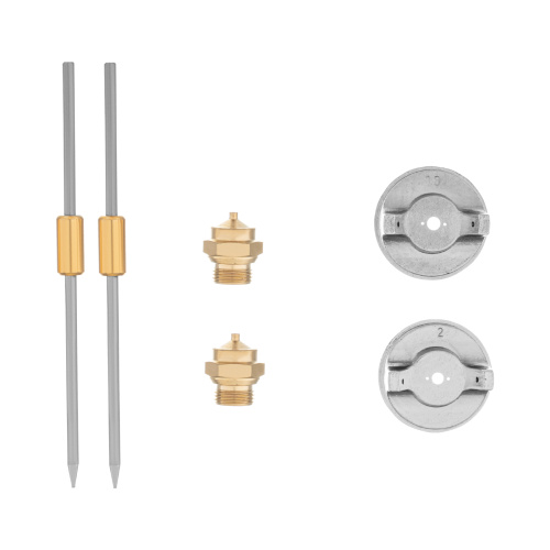 Краскораспылитель пневматический с нижним бачком V 1, 0 л, сопло D 1.2, 1.5 и 1.8 мм Matrix по ценам производителя в Уфе с доставкой по всей России