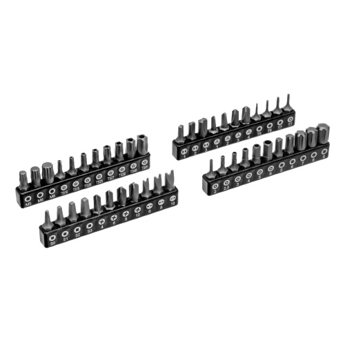 Набор инструментов, 1/2", 1/4", CrV, S2, пластиковый кейс, 194 предмета Denzel по ценам производителя в Уфе с доставкой по всей России