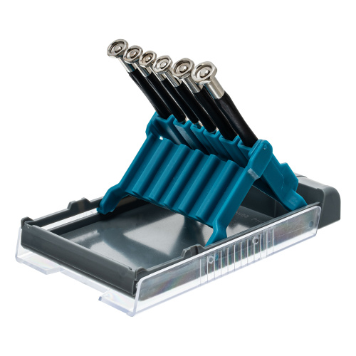 Набор отверток для точной механики, CrMo, металлические обрезиненные рукоятки, 6 шт, бокс трансформер Gross по ценам производителя в Уфе с доставкой по всей России