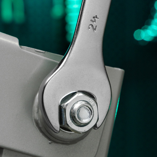 Ключ комбинированный, 24 мм, CrV, матовый хром Stels по ценам производителя в Уфе с доставкой по всей России