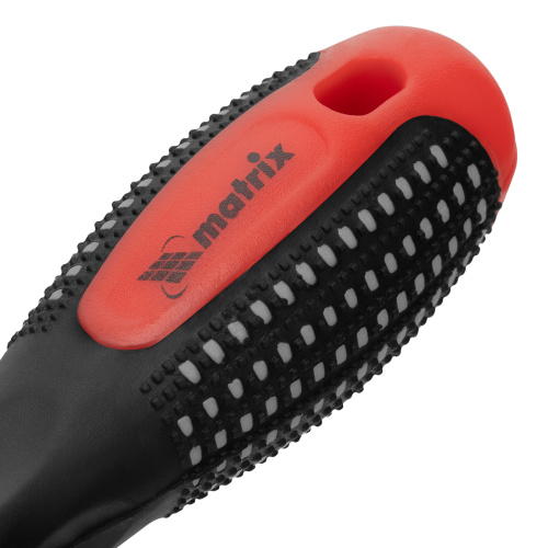 Отвертка с набором бит, 11 шт, Fusion, CrV, трехкомпонентная рукоятка "Anti slip" Matrix по ценам производителя в Уфе с доставкой по всей России