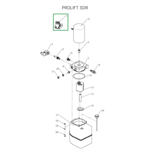 Контактор двигателя подъема 24В для штабелеров SDR/SDK, для тележек SK20 по ценам производителя в Уфе с доставкой по всей России