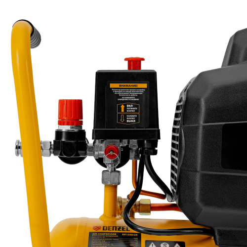Компрессор воздушный DK1500/24, Х-PRO 1.5 кВт, 230 л/мин, 24 л Denzel по ценам производителя в Уфе с доставкой по всей России
