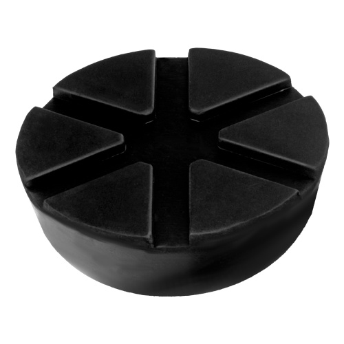 Резиновая опора для подкатного домкрата универсальная, D 89 мм, D 60 мм, H 35 мм Matrix по ценам производителя в Уфе с доставкой по всей России