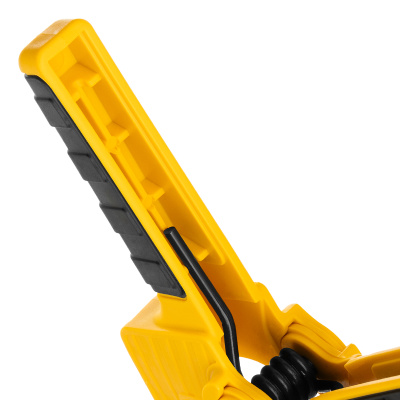 Струбцина клещеобразная, усиленная 100 х 80 мм, двухкомпонентные рукоятки Denzel по ценам производителя в Уфе с доставкой по всей России