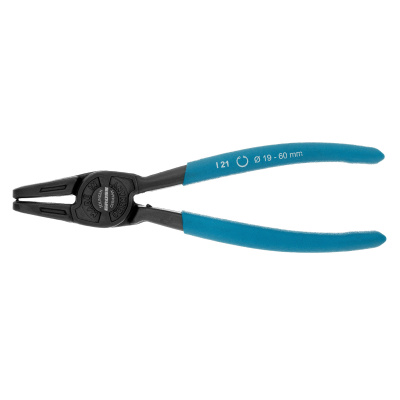 Съемник, 165 мм, для внутренних стопорных колец (19-60 мм) изогнутые губки (сжим) Gross по ценам производителя в Уфе с доставкой по всей России