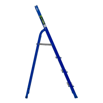 Стремянка, 4 ступени, стальной профиль, алюминиевые ступени Сибртех по ценам производителя в Уфе с доставкой по всей России