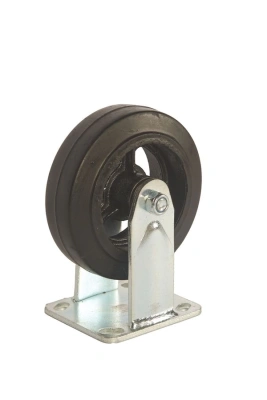 Колесо большегрузное неповоротное FCd 63 150 мм обрезиненное (F) по ценам производителя в Уфе с доставкой по всей России