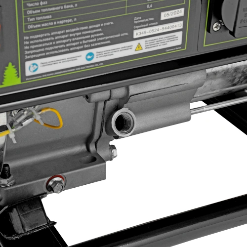 Генератор бензиновый БС-3500, 3.2 кВт, 230В, четырехтактный, 15 л, ручной стартер Сибртех по ценам производителя в Уфе с доставкой по всей России