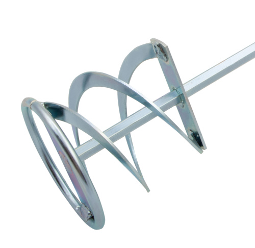 Миксер для красок и штукатурных смесей, 80 х 400 мм, оцинкованный, шестигранный хвостовик 8 мм Denzel по ценам производителя в Уфе с доставкой по всей России