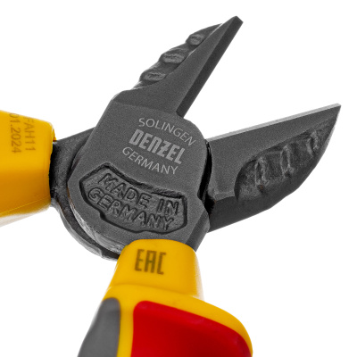 Бокорезы, диэлектрические рукоятки, до 1000 В, трехкомпонентные рукоятки, 180 мм Denzel по ценам производителя в Уфе с доставкой по всей России