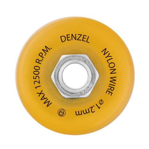 Щетка для УШМ, 75 мм, Чашка, нейлоновая щетина, М14 Denzel по ценам производителя в Уфе с доставкой по всей России