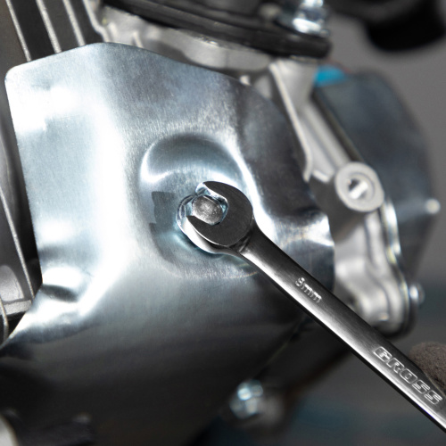 Набор ключей комбинированных с трещоткой, 8-19 мм, 7 шт, CrV Gross по ценам производителя в Уфе с доставкой по всей России