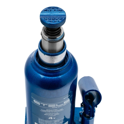 Домкрат гидравлический бутылочный телескопический, 4 т, h подъема 190-480 мм Stels по ценам производителя в Уфе с доставкой по всей России