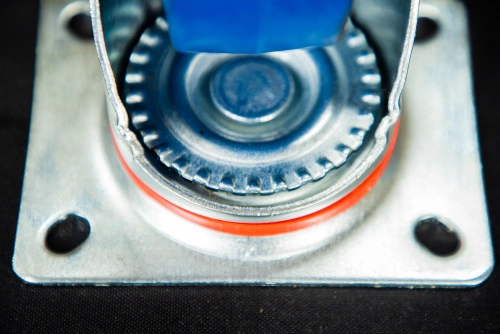 Колесо поворотное резина SRCLb 63 160 мм с тормозом (F) по ценам производителя в Уфе с доставкой по всей России