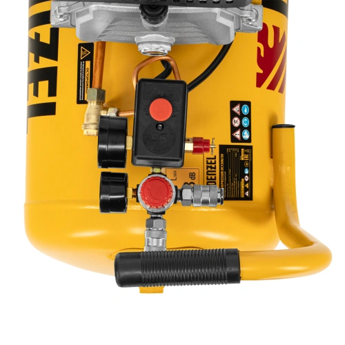 Компрессор воздушный, прямой привод DC1500/50, 1.5 кВт, 50 литров, 220 л/мин Denzel по ценам производителя в Уфе с доставкой по всей России