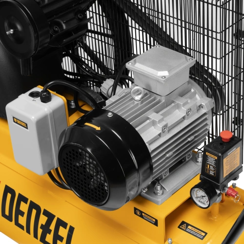 Компрессор воздушный рем. привод BCV 4000-T/100, 4,0 кВт, 100 литров, 690 л/мин Denzel по ценам производителя в Уфе с доставкой по всей России