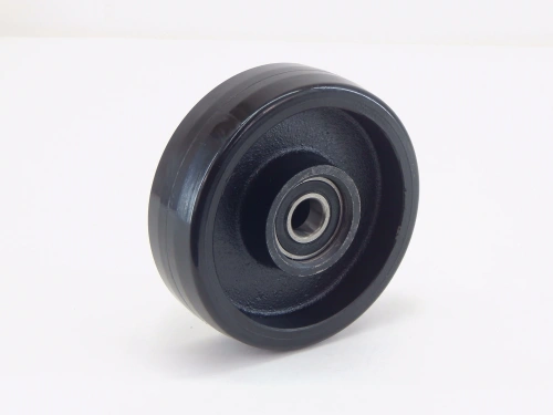 Колесо полиуретан 150х50 мм с подшипником для тележек гидравлических BFWL/BFL10/BFL15 по ценам производителя в Уфе с доставкой по всей России