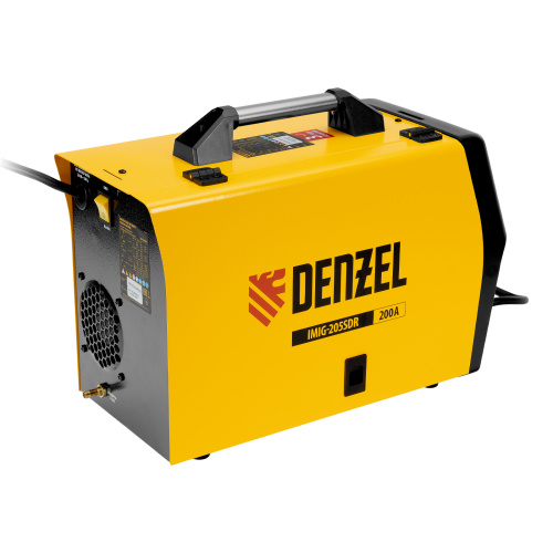 Аппарат инвертор. полуавтомат. cварки IMIG-205SDR, 200 А, ПВ 60%, катушка 5 кг Denzel по ценам производителя в Уфе с доставкой по всей России