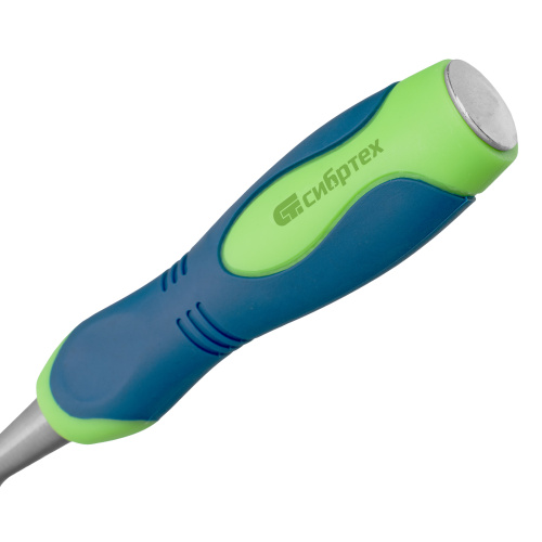 Долото-стамеска, 28 мм, двухкомпонентная рукоятка Сибртех по ценам производителя в Уфе с доставкой по всей России