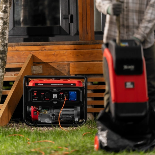 Генератор бензиновый RS-7000, 6 кВт, 230В, ручной стартер MTX по ценам производителя в Уфе с доставкой по всей России