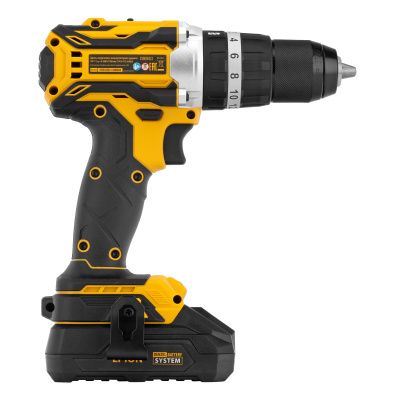 Дрель-шуруповерт аккумуляторная ударная бесщет CIDB-18-02, Li-Ion, 18 В Denzel по ценам производителя в Уфе с доставкой по всей России